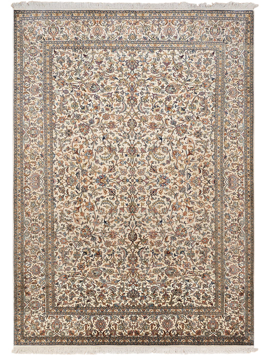 Kaschmir-Seidenteppich – 247x175 cm