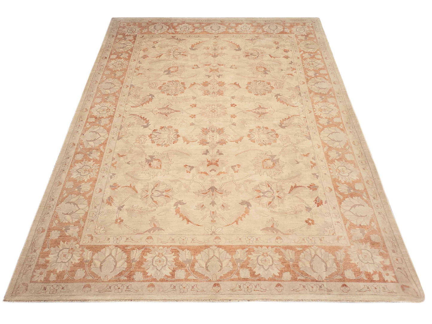 Beige Ziegler Teppich - 414x311 cm