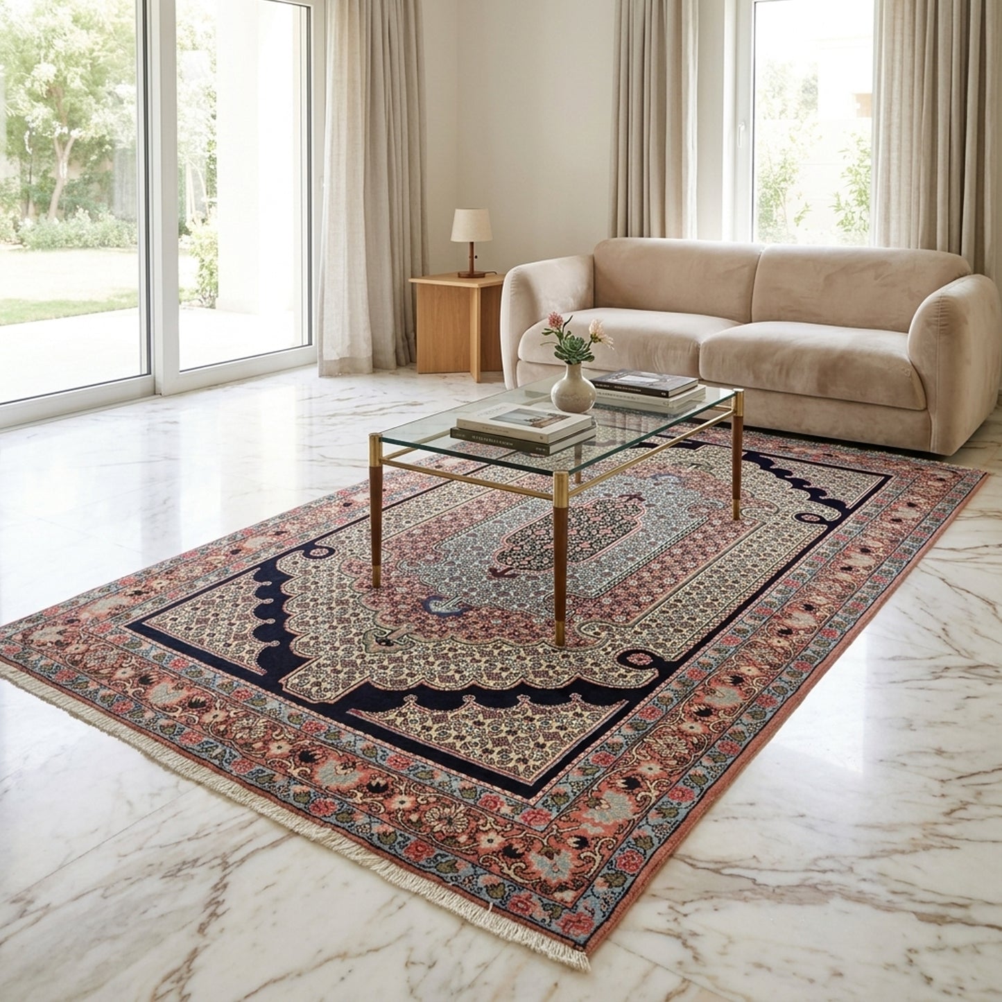 Saneh perzie Rug - 257x148 cm