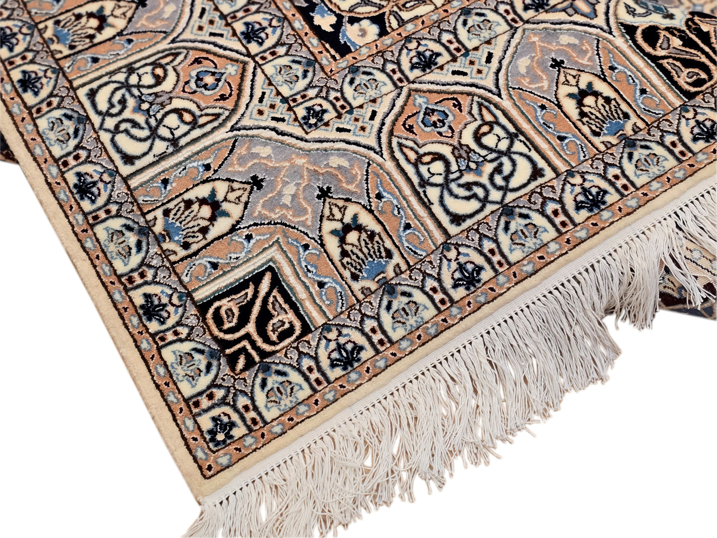 Beige Nain 6L Tapijten - 258x158 cm