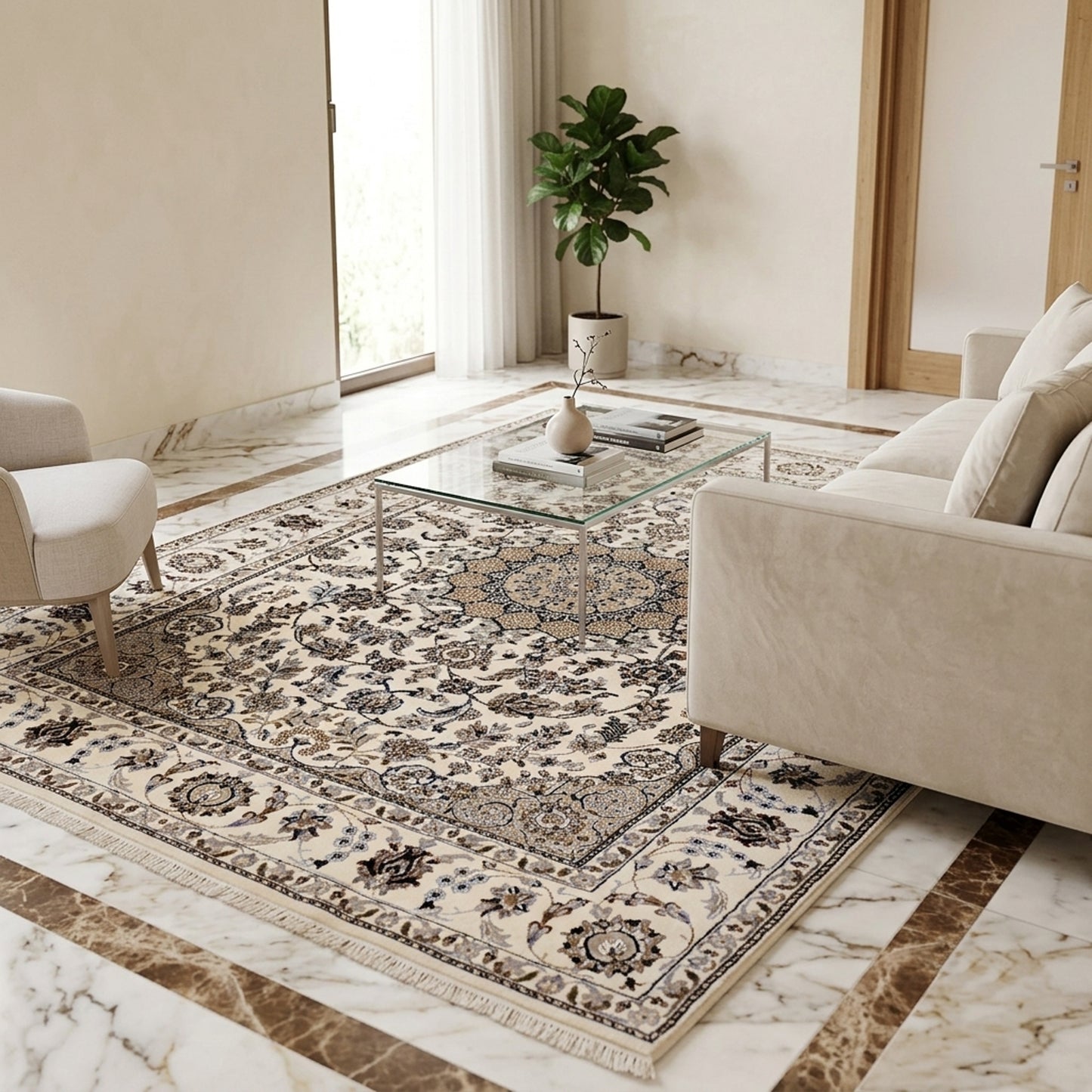 Nain Rug - 241x165 cm