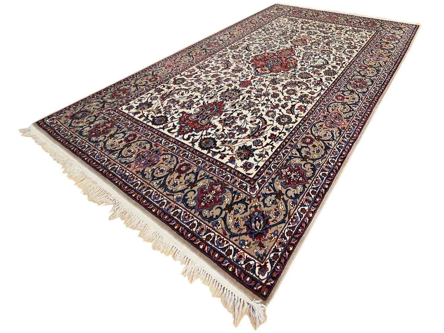 Isfahan Perserteppiche - 231x159 cm
