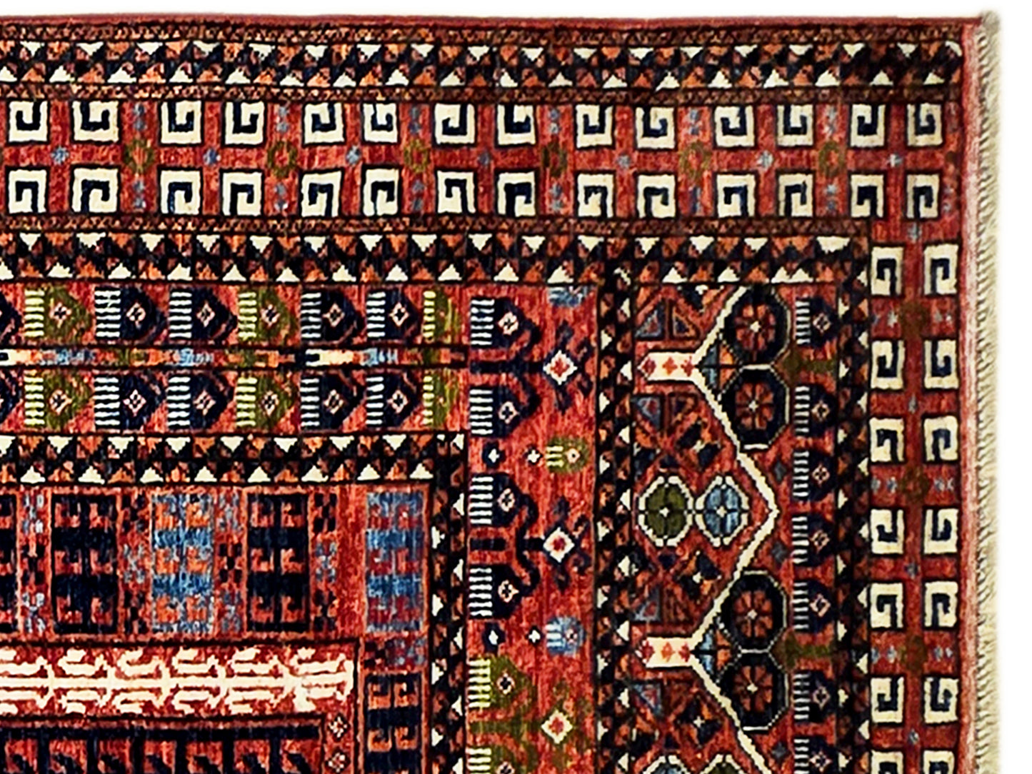 Turkmen Ersari Rug - 241x172 cm