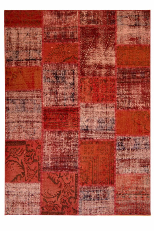 Vintage Patchwork Teppich - 240x170 cm