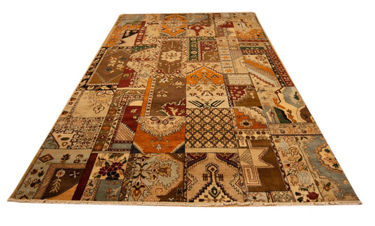 Patchwork-Teppich – 293x200 cm