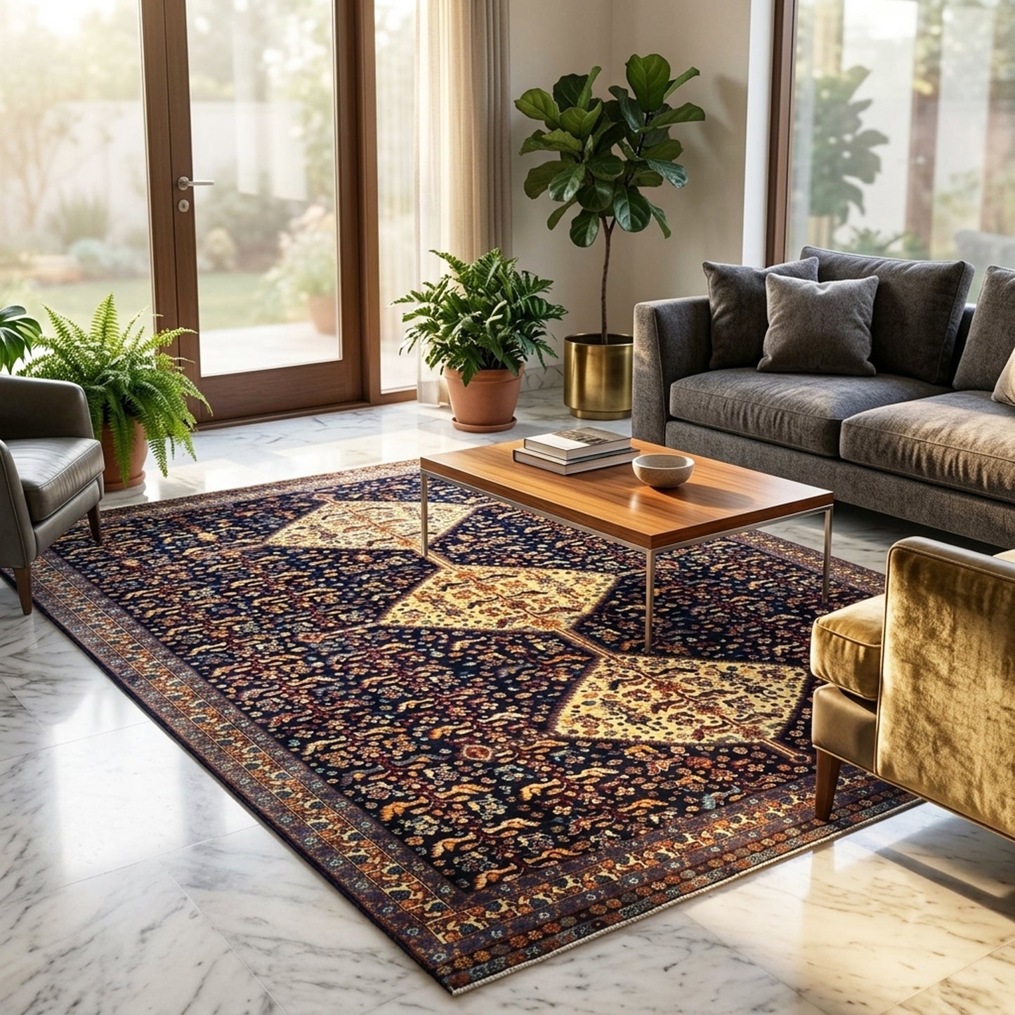 Loribaft Rug - 238x175 cm