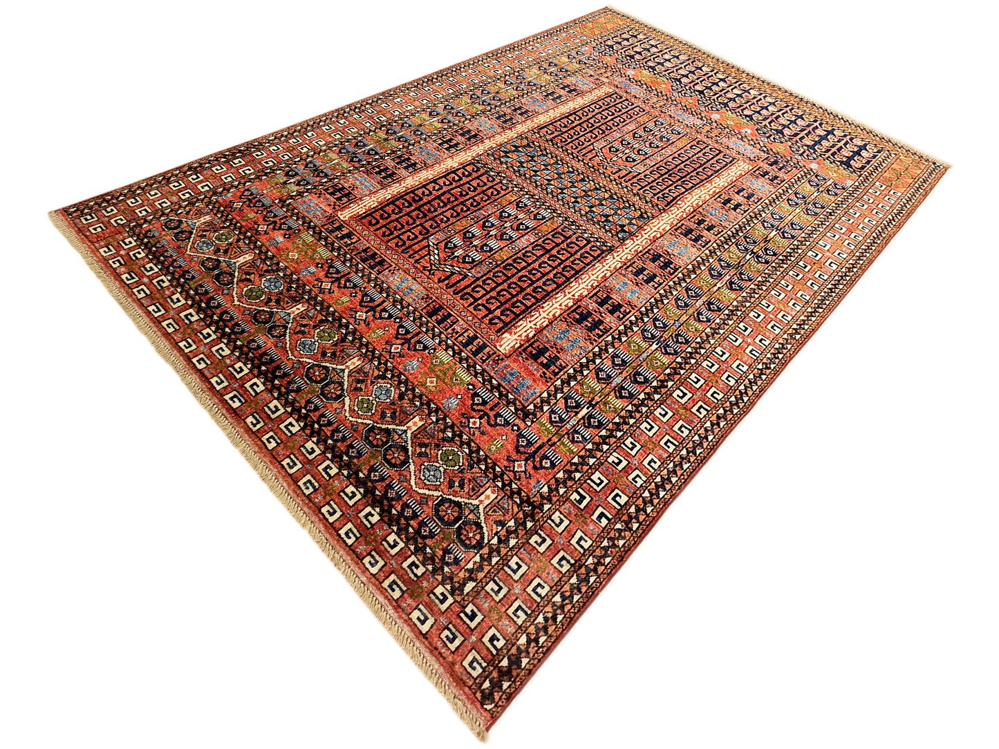 Turkmen Ersari Rug - 241x172 cm