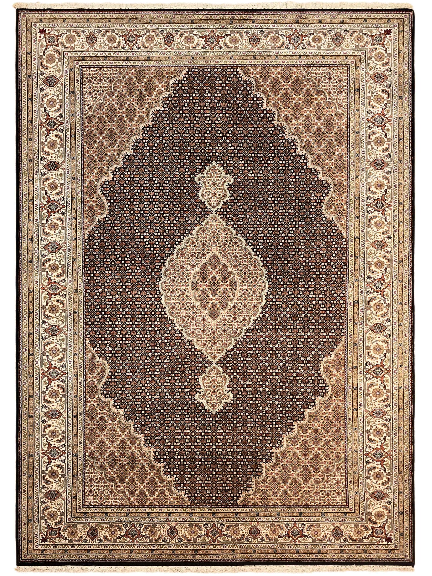 Tabriz mahi Rug - 303x197 cm
