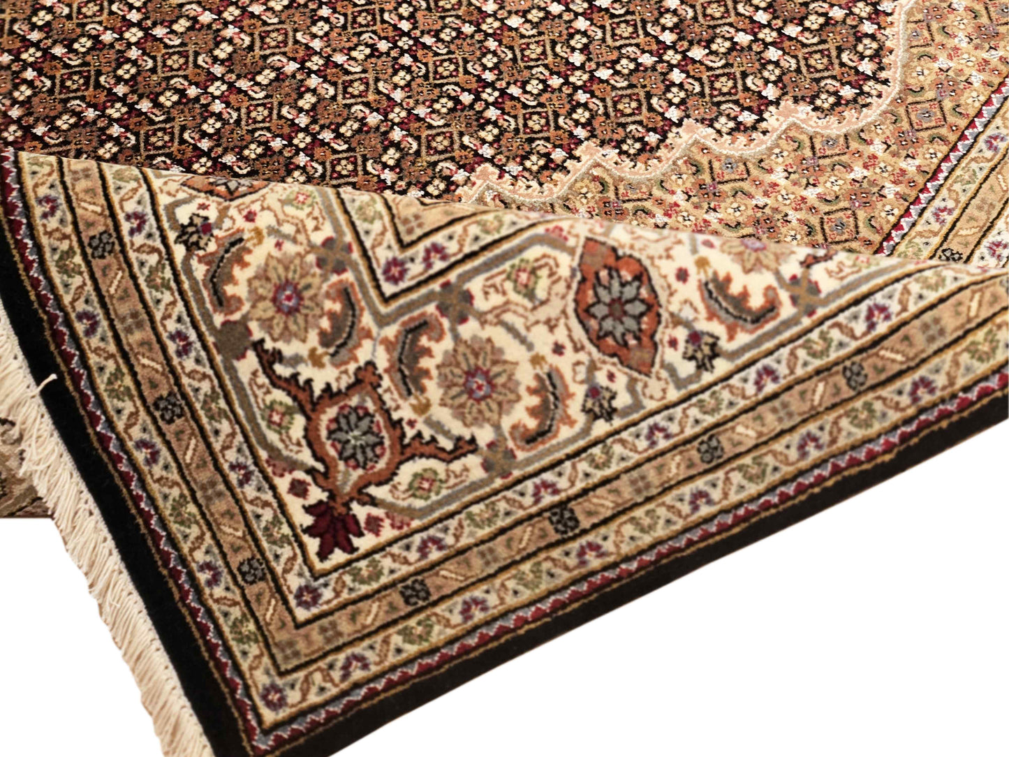 Tabriz mahi Rug - 303x197 cm