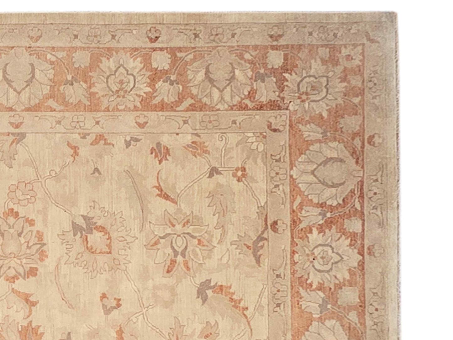 Beige Ziegler Teppich - 414x311 cm