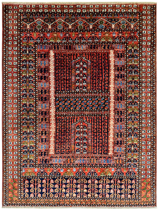 Turkmen Ersari Vloerkleed - 241x172 cm
